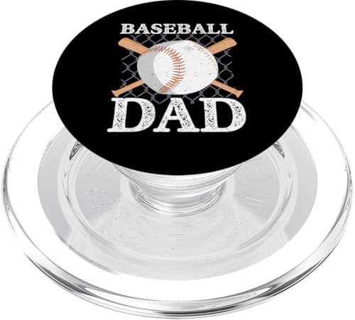Vatertag Baseball Dad Parent PopSockets PopGrip für MagSafe von Baseball Dad Gifts for Men