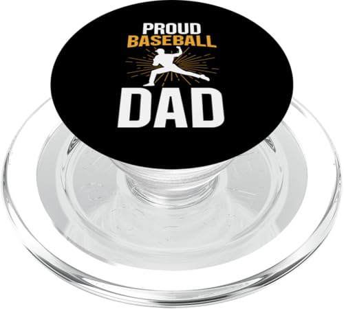 Vatertag Baseball Dad Parent PopSockets PopGrip für MagSafe von Baseball Dad Gifts for Men