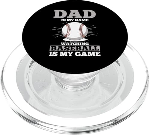 Vatertag Baseball Dad Parent PopSockets PopGrip für MagSafe von Baseball Dad Gifts for Men
