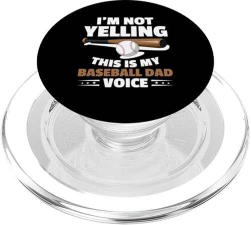 Vatertag Baseball Dad Parent PopSockets PopGrip für MagSafe von Baseball Dad Gifts for Men