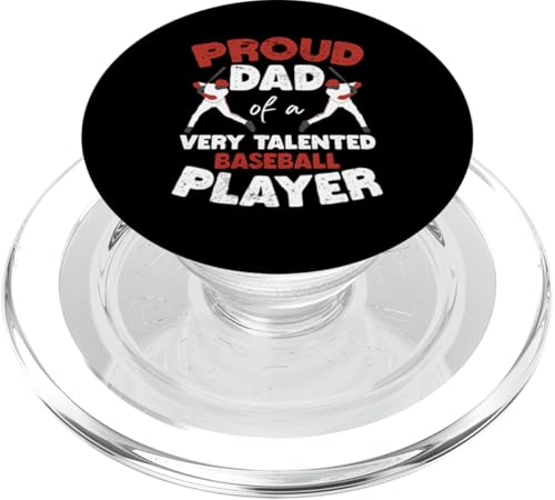 Vatertag Baseball Dad Parent PopSockets PopGrip für MagSafe von Baseball Dad Gifts for Men