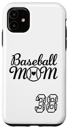 Baseball Mom Trikot #38 Baseball Lieblingsspieler Sohn Fan Hülle für iPhone 11 Baseball Mom Trikot #38 Baseball Lieblingsspieler Sohn Fan Hülle für iPhone 11 von Baseball Mom Mother's Day Baseball Jersey Gifts