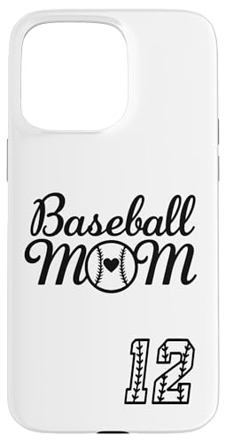 Baseball-Trikot für Mama #12 Baseball-Lieblingsspieler, Sohn-Fan Hülle für iPhone 15 Pro Max Baseball-Trikot für Mama #12 Baseball-Lieblingsspieler, Sohn-Fan Hülle für iPhone 15 Pro Max von Baseball Mom Mother's Day Baseball Jersey Gifts