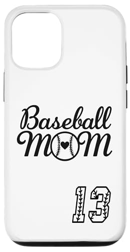 Baseball-Trikot für Mama #13 Baseball-Lieblingsspieler, Sohn-Fan Hülle für iPhone 12/12 Pro von Baseball Mom Mother's Day Baseball Jersey Gifts