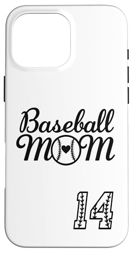 Baseball-Trikot für Mama #14 Baseball-Lieblingsspieler, Sohn-Fan Hülle für iPhone 16 Pro Max Baseball-Trikot für Mama #14 Baseball-Lieblingsspieler, Sohn-Fan Hülle für iPhone 16 Pro Max von Baseball Mom Mother's Day Baseball Jersey Gifts