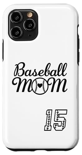 Baseball-Trikot für Mama #15 Baseball-Lieblingsspieler, Sohn-Fan Hülle für iPhone 11 Pro Baseball-Trikot für Mama #15 Baseball-Lieblingsspieler, Sohn-Fan Hülle für iPhone 11 Pro von Baseball Mom Mother's Day Baseball Jersey Gifts