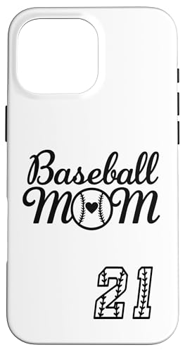 Baseball-Trikot für Mama #21 Baseball-Lieblingsspieler, Sohn-Fan Hülle für iPhone 16 Pro Max Baseball-Trikot für Mama #21 Baseball-Lieblingsspieler, Sohn-Fan Hülle für iPhone 16 Pro Max von Baseball Mom Mother's Day Baseball Jersey Gifts