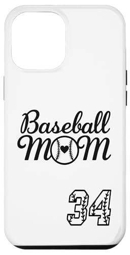 Baseball-Trikot für Mama #34 Baseball-Lieblingsspieler, Sohn-Fan Hülle für iPhone 12 Pro Max Baseball-Trikot für Mama #34 Baseball-Lieblingsspieler, Sohn-Fan Hülle für iPhone 12 Pro Max von Baseball Mom Mother's Day Baseball Jersey Gifts