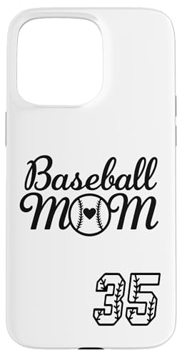 Baseball-Trikot für Mama #35 Baseball-Lieblingsspieler, Sohn-Fan Hülle für iPhone 15 Pro Max Baseball-Trikot für Mama #35 Baseball-Lieblingsspieler, Sohn-Fan Hülle für iPhone 15 Pro Max von Baseball Mom Mother's Day Baseball Jersey Gifts