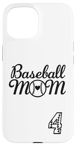 Baseball-Trikot für Mama #4 Baseball-Lieblingsspieler, Sohn-Fan Hülle für iPhone 15 Baseball-Trikot für Mama #4 Baseball-Lieblingsspieler, Sohn-Fan Hülle für iPhone 15 von Baseball Mom Mother's Day Baseball Jersey Gifts