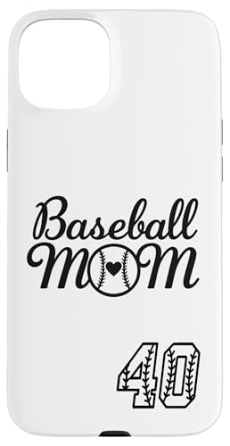 Baseball-Trikot für Mama #40 Baseball-Lieblingsspieler, Sohn-Fan Hülle für iPhone 15 Plus Baseball-Trikot für Mama #40 Baseball-Lieblingsspieler, Sohn-Fan Hülle für iPhone 15 Plus von Baseball Mom Mother's Day Baseball Jersey Gifts