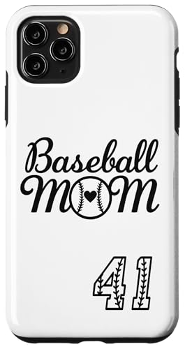 Baseball-Trikot für Mama #41 Baseball-Lieblingsspieler, Sohn-Fan Hülle für iPhone 11 Pro Max Baseball-Trikot für Mama #41 Baseball-Lieblingsspieler, Sohn-Fan Hülle für iPhone 11 Pro Max von Baseball Mom Mother's Day Baseball Jersey Gifts