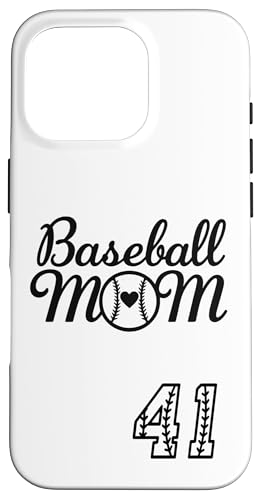 Baseball-Trikot für Mama #41 Baseball-Lieblingsspieler, Sohn-Fan Hülle für iPhone 16 Pro Baseball-Trikot für Mama #41 Baseball-Lieblingsspieler, Sohn-Fan Hülle für iPhone 16 Pro von Baseball Mom Mother's Day Baseball Jersey Gifts