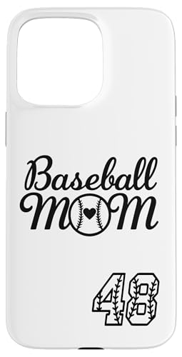 Baseball-Trikot für Mama #48 Baseball-Lieblingsspieler, Sohn-Fan Hülle für iPhone 15 Pro Max Baseball-Trikot für Mama #48 Baseball-Lieblingsspieler, Sohn-Fan Hülle für iPhone 15 Pro Max von Baseball Mom Mother's Day Baseball Jersey Gifts