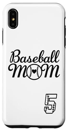 Baseball-Trikot für Mama #5 Baseball-Lieblingsspieler, Sohn-Fan Hülle für iPhone XS Max Baseball-Trikot für Mama #5 Baseball-Lieblingsspieler, Sohn-Fan Hülle für iPhone XS Max von Baseball Mom Mother's Day Baseball Jersey Gifts