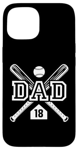 Baseball Dad Softball Dad #18 Trikot Größter Fan Favorit Hülle für iPhone 15 Baseball Dad Softball Dad #18 Trikot Größter Fan Favorit Hülle für iPhone 15 von Baseball Softball Dad Biggest Fan Numbered Shirts