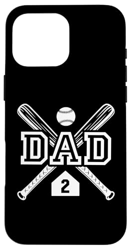 Baseball Dad Softball Dad #2 Trikot Größter Fan Favorit Hülle für iPhone 16 Pro Max von Baseball Softball Dad Biggest Fan Numbered Shirts