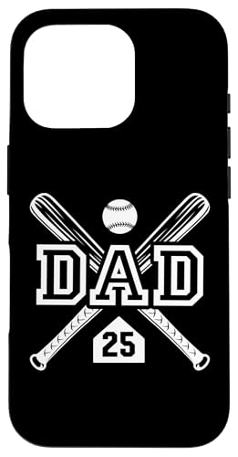 Baseball Dad Softball Dad #25 Trikot Größter Fan Favorit Hülle für iPhone 16 Pro Baseball Dad Softball Dad #25 Trikot Größter Fan Favorit Hülle für iPhone 16 Pro von Baseball Softball Dad Biggest Fan Numbered Shirts