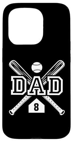 Baseball Dad Softball Dad #8 Trikot Größter Fan Favorit Hülle für iPhone 15 Pro von Baseball Softball Dad Biggest Fan Numbered Shirts