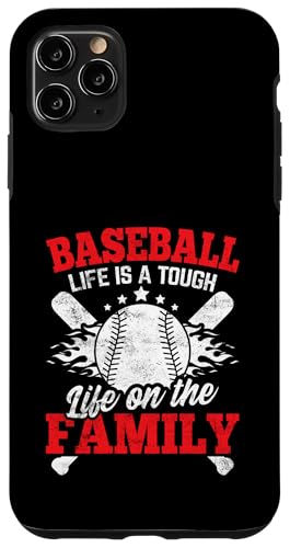 Lustiges Baseball Sportdesign für Baseball Mama und Papa Hülle für iPhone 11 Pro Max von Baseball Sportdesign für Baseball Mama