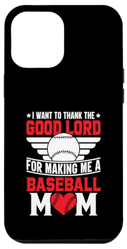 Lustiges Baseball Sportdesign für Baseball Mama und Papa Hülle für iPhone 12 Pro Max von Baseball Sportdesign für Baseball Mama