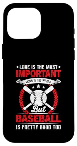 Lustiges Baseball Sportdesign für Baseball Mama und Papa Hülle für iPhone 16 Pro Max von Baseball Sportdesign für Baseball Mama