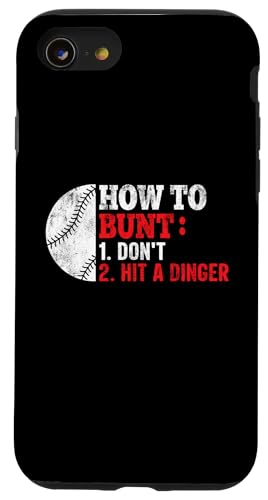 Lustiges Baseball Sportdesign für Baseball Mama und Papa Hülle für iPhone SE (2020) / 7 / 8 von Baseball Sportdesign für Baseball Mama