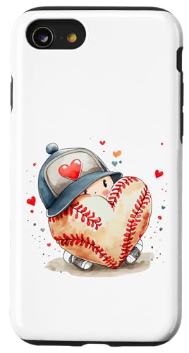 Lustiges Baseball Sportdesign für Baseball Mama und Papa Hülle für iPhone SE (2020) / 7 / 8 von Baseball Sportdesign für Baseball Mama