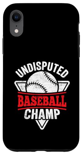 Lustiges Baseball Sportdesign für Baseball Mama und Papa Hülle für iPhone XR von Baseball Sportdesign für Baseball Mama