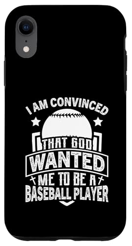 Lustiges Baseball Sportdesign für Baseball Mama und Papa Hülle für iPhone XR von Baseball Sportdesign für Baseball Mama