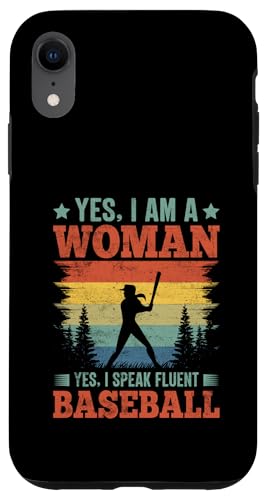 Lustiges Baseball Sportdesign für Baseball Mama und Papa Hülle für iPhone XR von Baseball Sportdesign für Baseball Mama