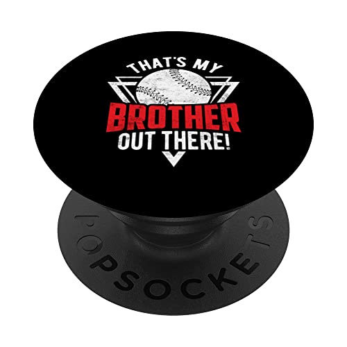 Lustiges Baseball Sportdesign für Baseball Mama und Papa PopSockets Klebender PopGrip von Baseball Sportdesign für Baseball Mama