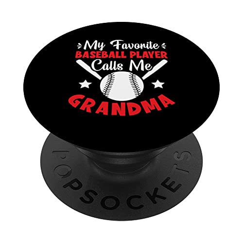 Lustiges Baseball Sportdesign für Baseball Mama und Papa PopSockets Klebender PopGrip von Baseball Sportdesign für Baseball Mama