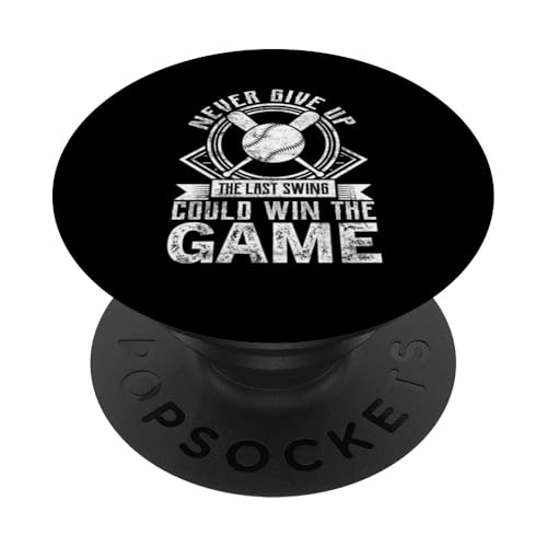 Lustiges Baseball Sportdesign für Baseball Mama und Papa PopSockets Klebender PopGrip von Baseball Sportdesign für Baseball Mama
