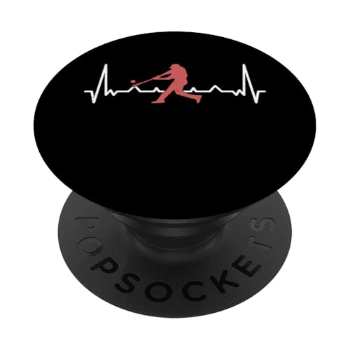 Lustiges Baseball Sportdesign für Baseball Mama und Papa PopSockets Klebender PopGrip von Baseball Sportdesign für Baseball Mama