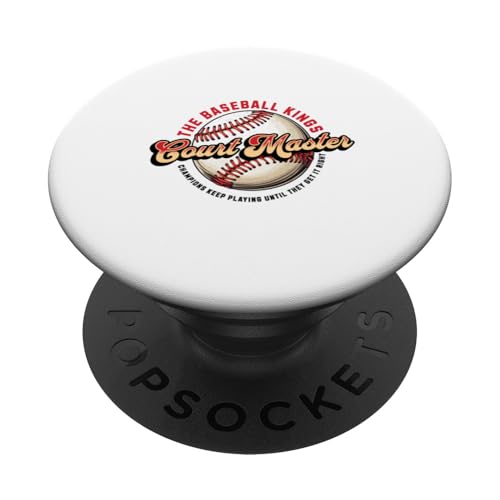 Lustiges Baseball Sportdesign für Baseball Mama und Papa PopSockets Klebender PopGrip von Baseball Sportdesign für Baseball Mama