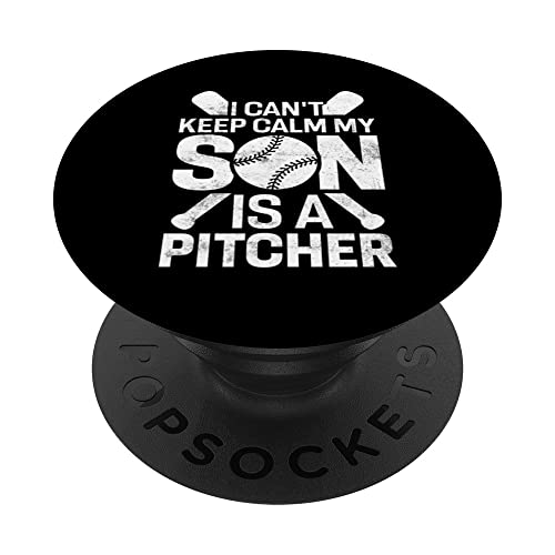 Lustiges Baseball Sportdesign für Baseball Mama und Papa PopSockets Klebender PopGrip von Baseball Sportdesign für Baseball Mama