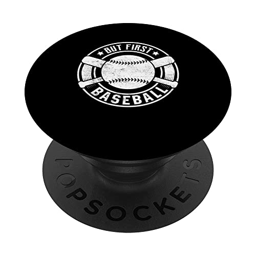 Lustiges Baseball Sportdesign für Baseball Mama und Papa PopSockets Klebender PopGrip von Baseball Sportdesign für Baseball Mama