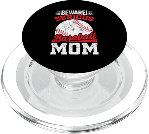 Lustiges Baseball Sportdesign für Baseball Mama und Papa PopSockets PopGrip für MagSafe von Baseball Sportdesign für Baseball Mama