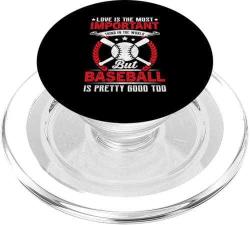 Lustiges Baseball Sportdesign für Baseball Mama und Papa PopSockets PopGrip für MagSafe von Baseball Sportdesign für Baseball Mama