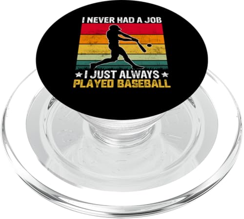 Lustiges Baseball Sportdesign für Baseball Mama und Papa PopSockets PopGrip für MagSafe von Baseball Sportdesign für Baseball Mama