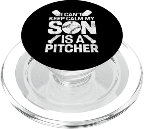 Lustiges Baseball Sportdesign für Baseball Mama und Papa PopSockets PopGrip für MagSafe von Baseball Sportdesign für Baseball Mama