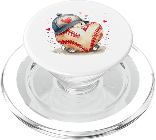 Lustiges Baseball Sportdesign für Baseball Mama und Papa PopSockets PopGrip für MagSafe von Baseball Sportdesign für Baseball Mama