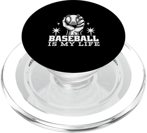 Lustiges Baseball Sportdesign für Baseball Mama und Papa PopSockets PopGrip für MagSafe von Baseball Sportdesign für Baseball Mama