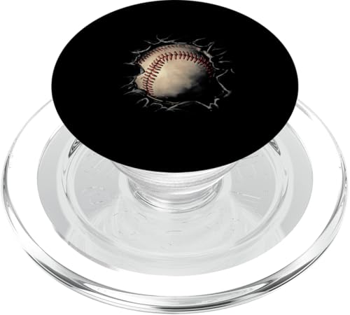 Lustiges Baseball Sportdesign für Baseball Mama und Papa PopSockets PopGrip für MagSafe von Baseball Sportdesign für Baseball Mama