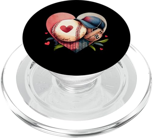 Lustiges Baseball Sportdesign für Baseball Mama und Papa PopSockets PopGrip für MagSafe von Baseball Sportdesign für Baseball Mama