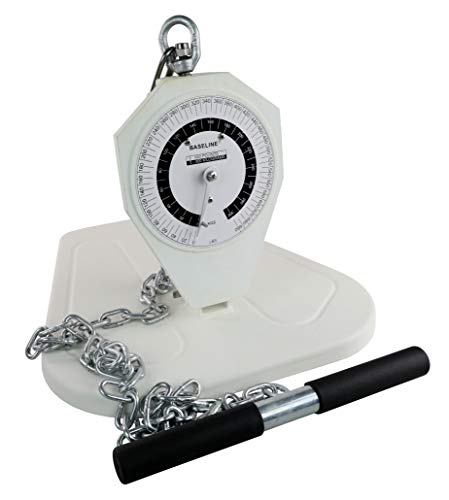 Baseline® Dynamometer zur Messung der kombinierten Kraft von Rücken, Bein und Brust - Funktionsmessung für Hebebewegung bis 300 kg von Cando