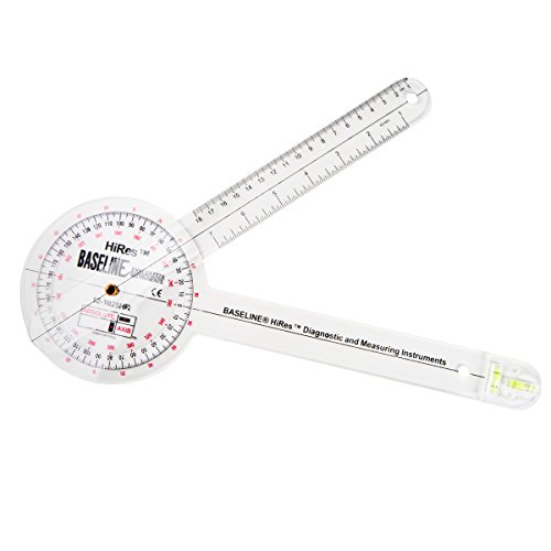 Baseline 12-1025HR Absolute+Axis HiRes Goniometer, 360 Grad, 30,5 cm von Baseline