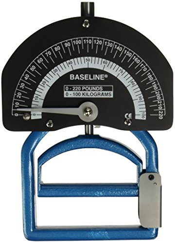 Baseline W54653 Handkraftmesser mit Smedley Feder, Erwachsener, 99 kg von Cando