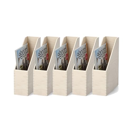 Basera Zeitschriftensammler mit Griffloch, Birkenholz, 23 x 9 x 31 cm, 5 Stück Basera Zeitschriftensammler mit Griffloch, Birkenholz, 23 x 9 x 31 cm, 5 Stück von Basera